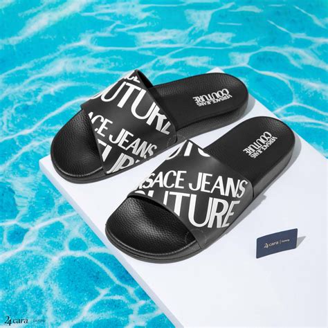 versace couture slide|versace jeans couture slides women's.